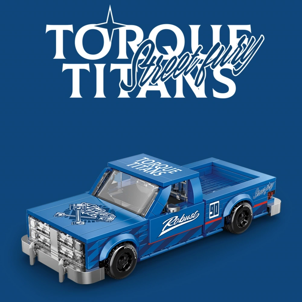 [Pre-sale] [DEAL] PowerBlock Pickup trucks Sea Breeze Knight 8-Wide 1:32 Scale Car Technic
