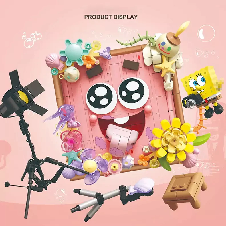 SEMBO SpongeBob SquarePants 3D Painting Movie & Game