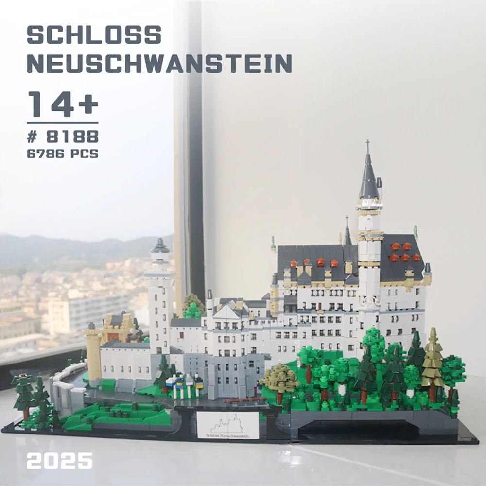 [Pre-sale] Custom 8188 SCHLOSS NEUSCHWANSTEIN Modular Buildings