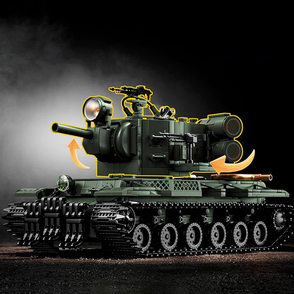 12GO 98003 KV-2 Heavy Tank Military