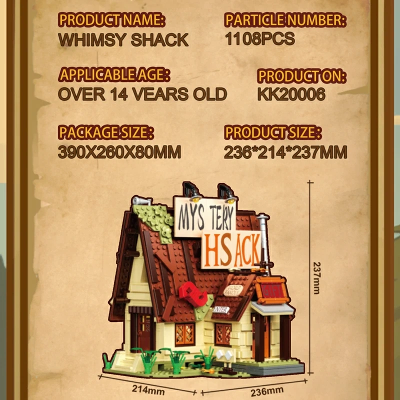 FreeTribe KK20006 WHIMSY SHACK Modular Buildings