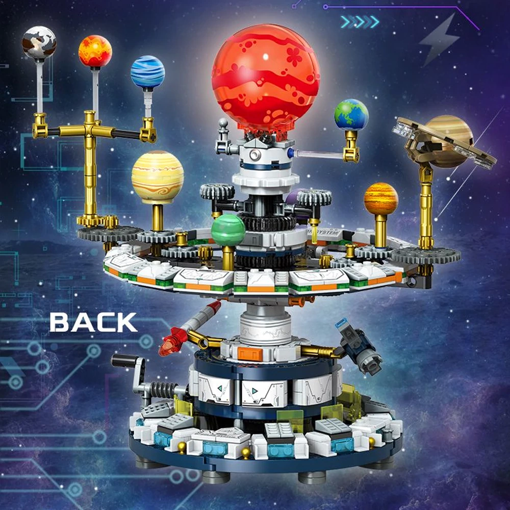ZHEGAO 915016 Solar System Planetary Instrument Creator Expert