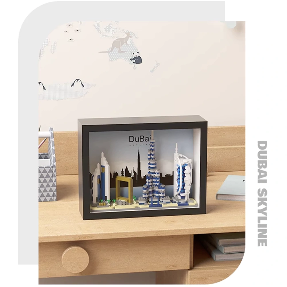 JIHUI CITY SKYLINE SERIES Photo Frame Creator Expert