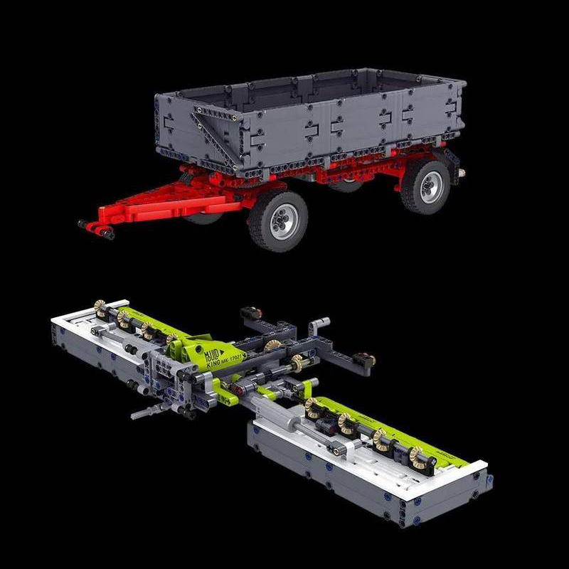 Mould King 17021 Tractor Fastrac 4000er series with RC Building Blocks 3035pcs Bricks Model Kit Ship From China