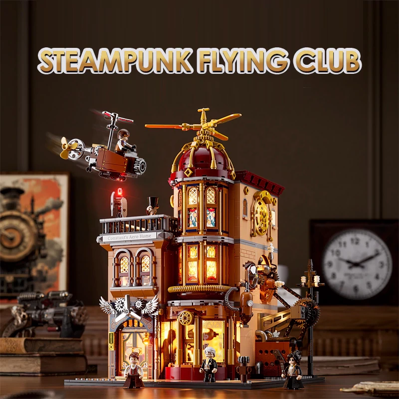 FunWhole F9050 Steampunk Flying Club Modular Buildings Europe Warehouse Express