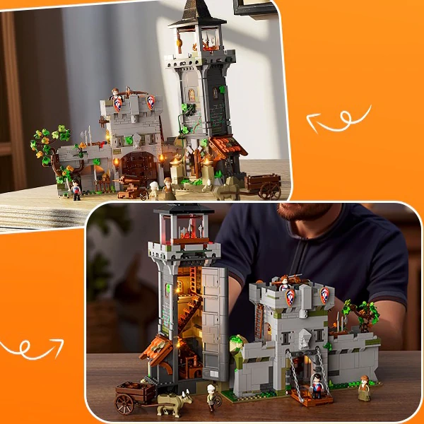 FUNWHOLE F9027 Medieval Watchtower Modular Buildings