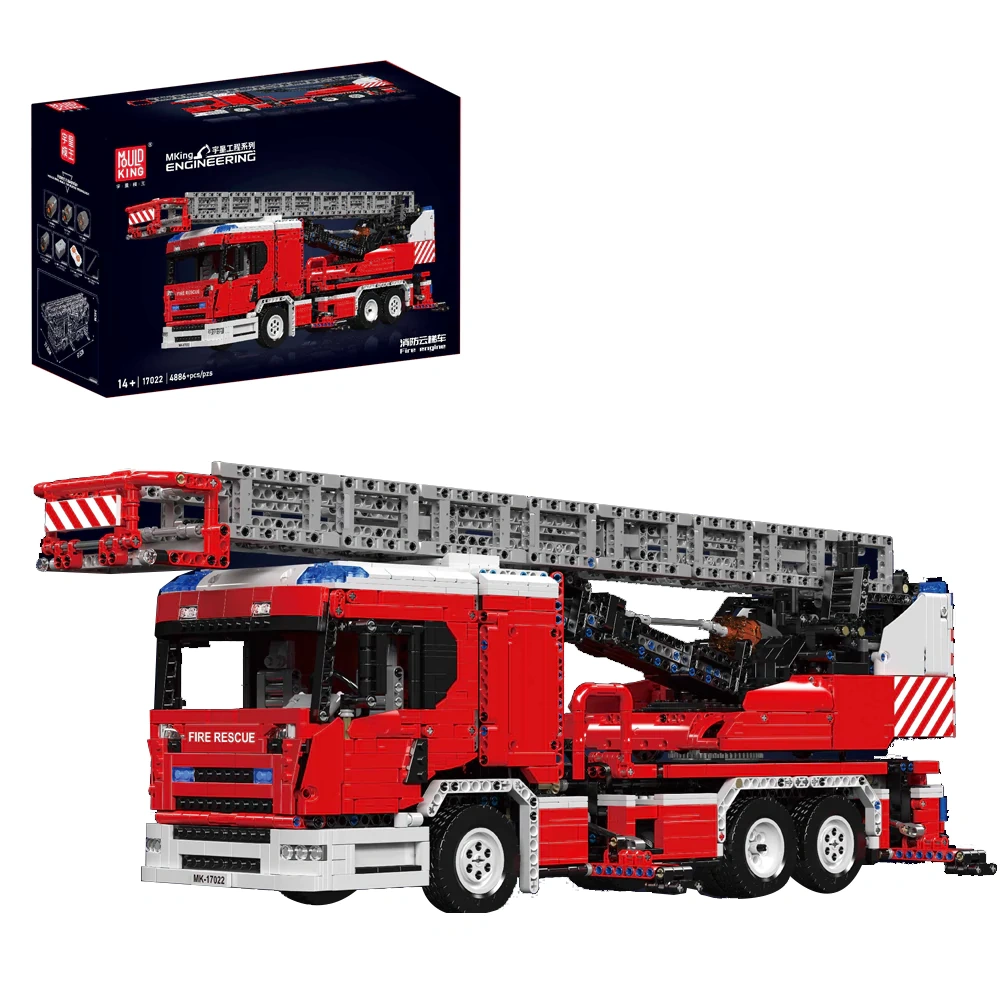 MouldKing 17022S Fire Engine Technic