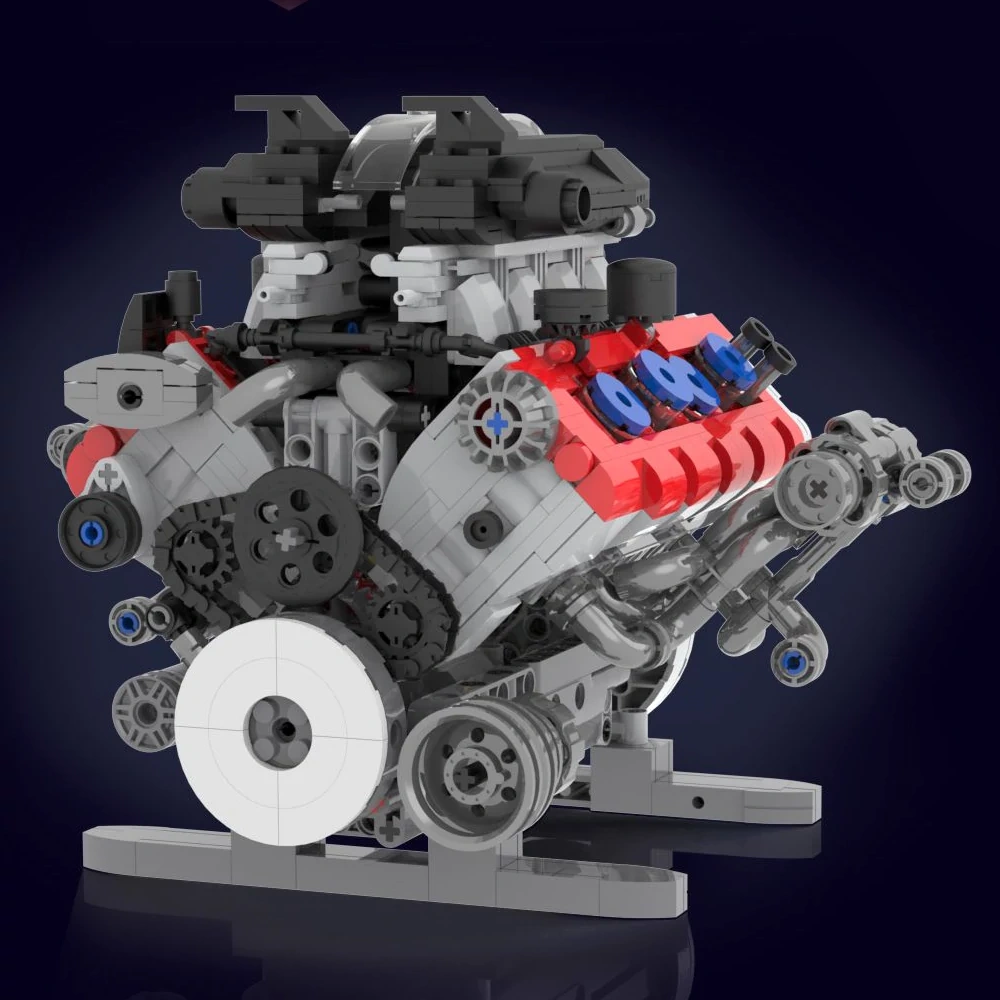 FreeTribe 36302 Ferrari SF90 Engine Technic