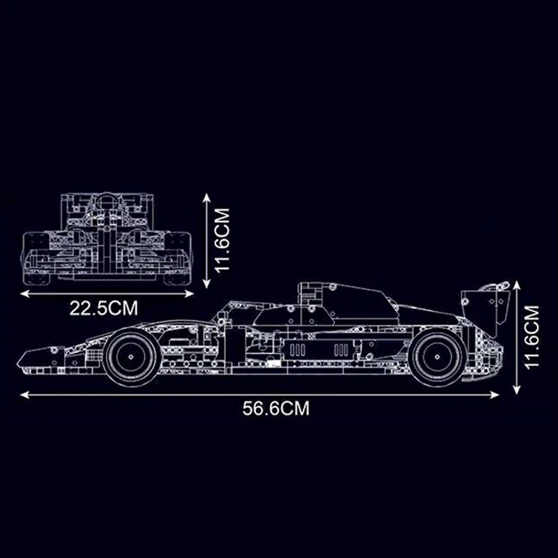 MouldKing 13171 AMG Formula One Racing Car Technic