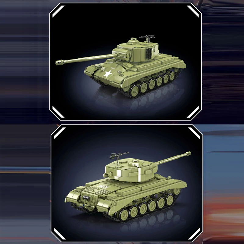 MouldKing 20035 M26 Pershing Tank Military