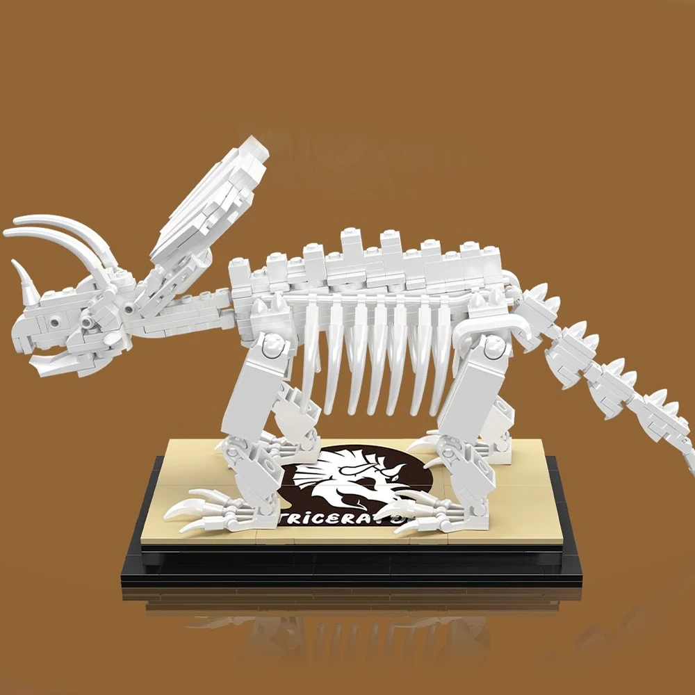 MouldKing 29006 Dino Fossils Triceratops Jurassic World Movie
