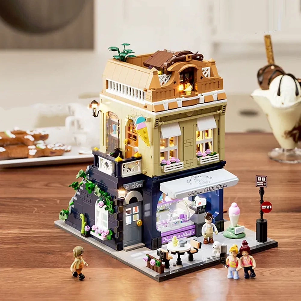 Funwhole F9078 Gelato Store Modular Buildings