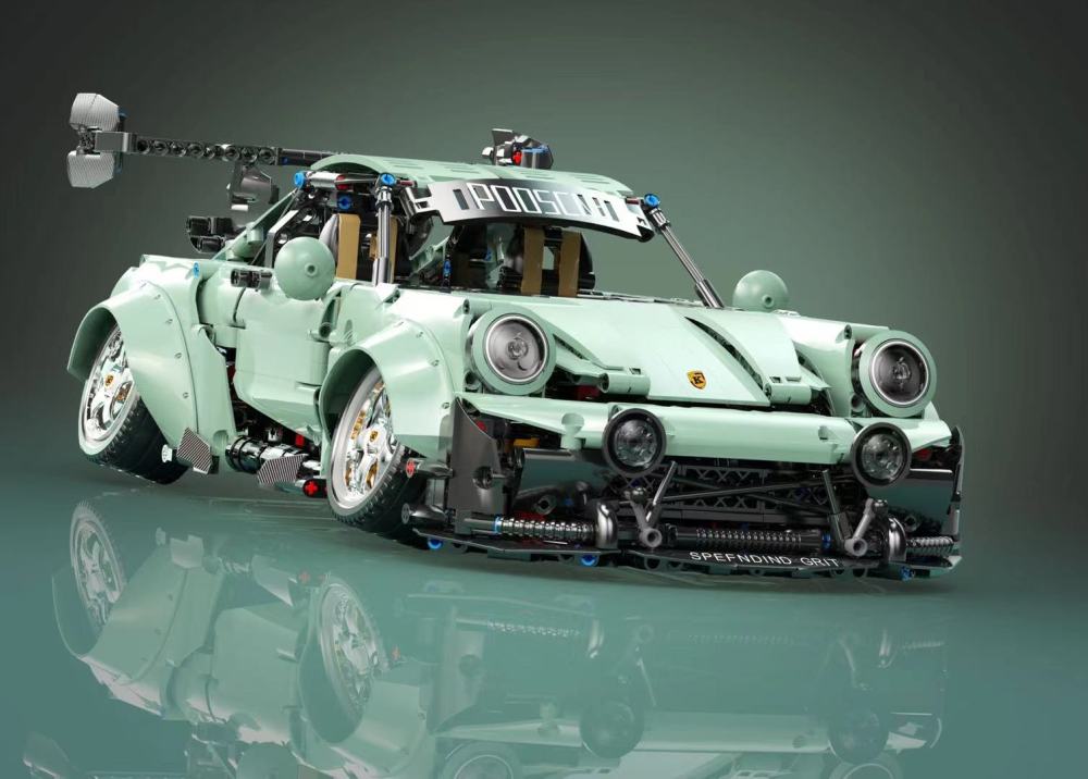 K-BOX 10220 "Porsche" 964 Building Blocks 2435pcs Bricks Toys Model From China