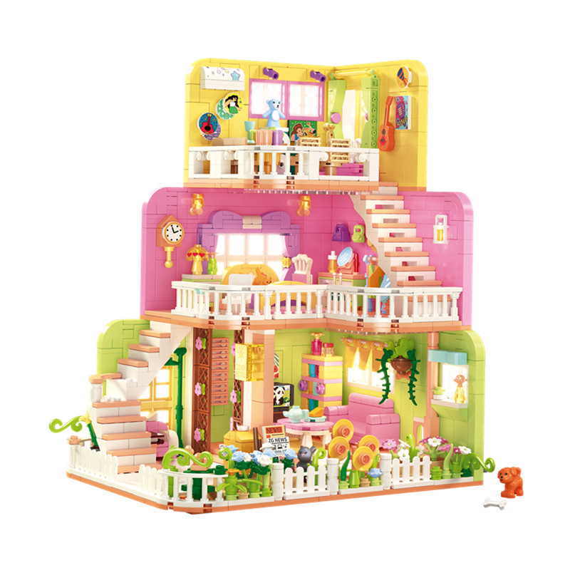 [Mini Micro Bricks] ZHEGAO 612016 Warm Home Girl