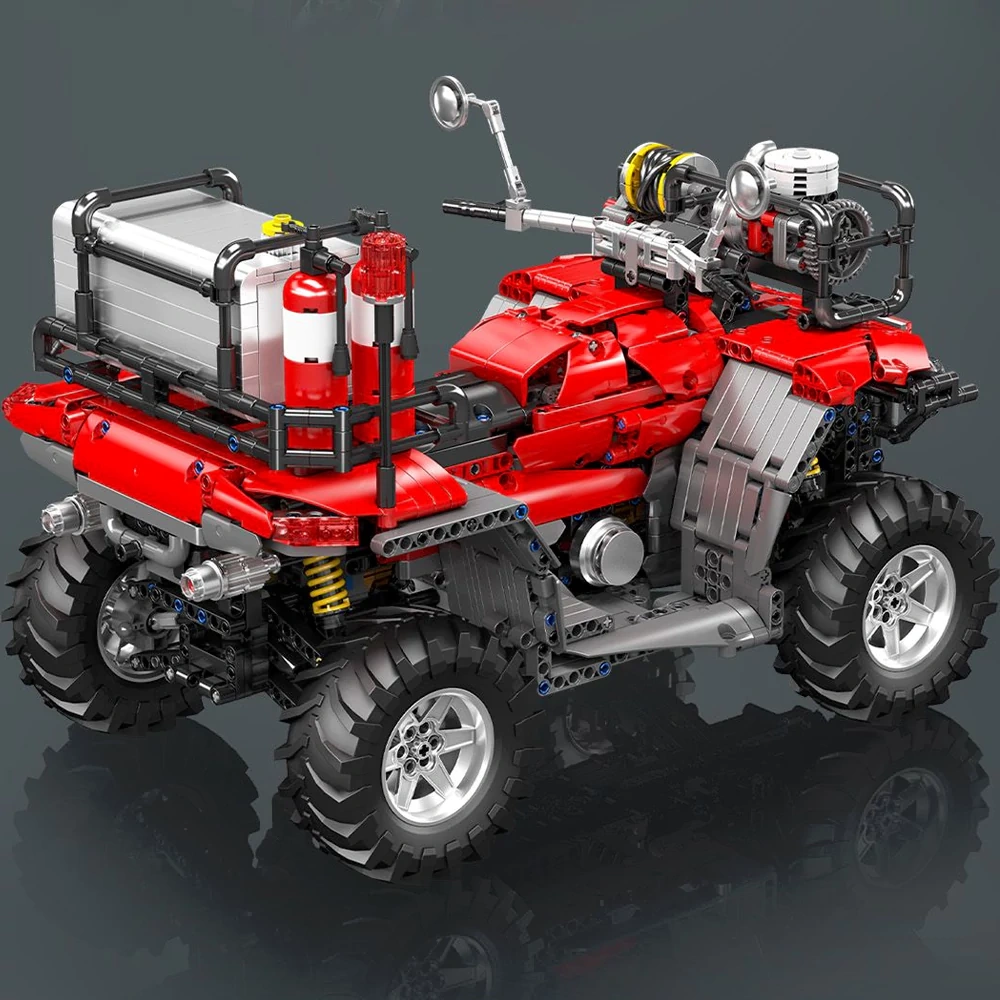 MouldKing 23003 ATV Firefighting Vehicle Technic