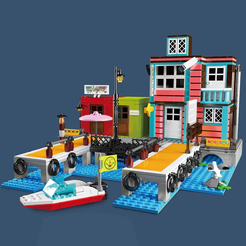 MouldKing 10148 Dockside Inn Modular Buildings