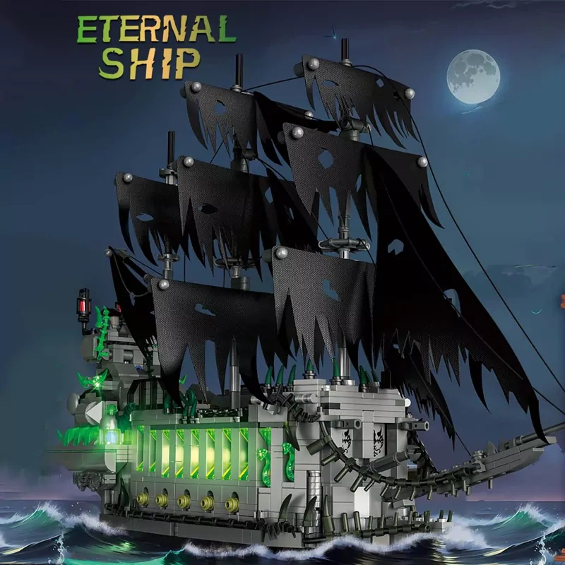 [Mini Micro Bricks] ZHEGAO 653004 The Flying Dutchman Pirates