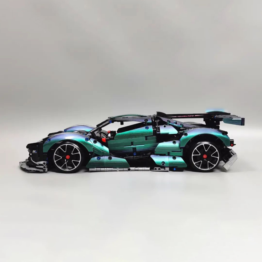{With Motor}IM.Master 9826-2 Technic 1:10 Helios Drift Sports Car Building Blocks 2443±pcs Bricks from China.