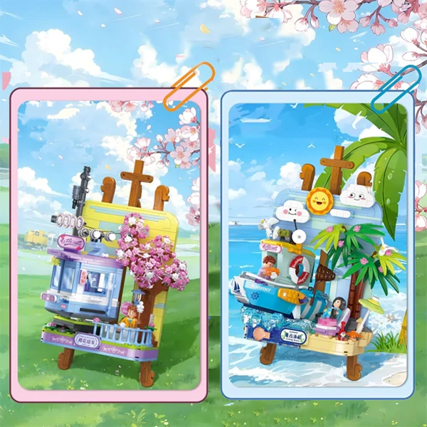[Mini Micro Bricks] ZHEGAO Sketchpad World Creator Expert
