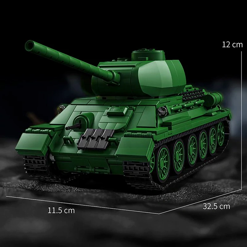 12GO 97007 T34-85 MEDIUM TANK Military