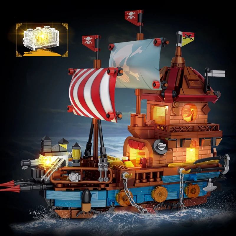 GAOMISI T2140 PIRATE SHIP Pirates