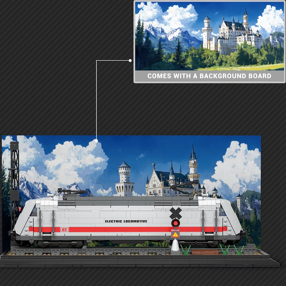 Reobrix 66802 BR101 ELECTRIC LOCOMOTIVE Technic