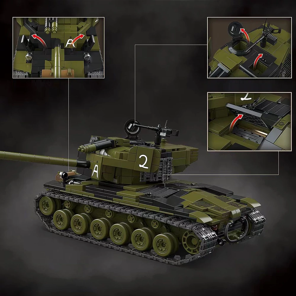 QUANGUAN 100304 T26E4 Super Pershing Pilot #1 Tank Military