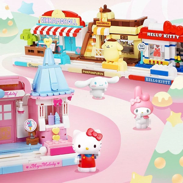 [Deal] Keeppley Sanrio Street View Movie & Game