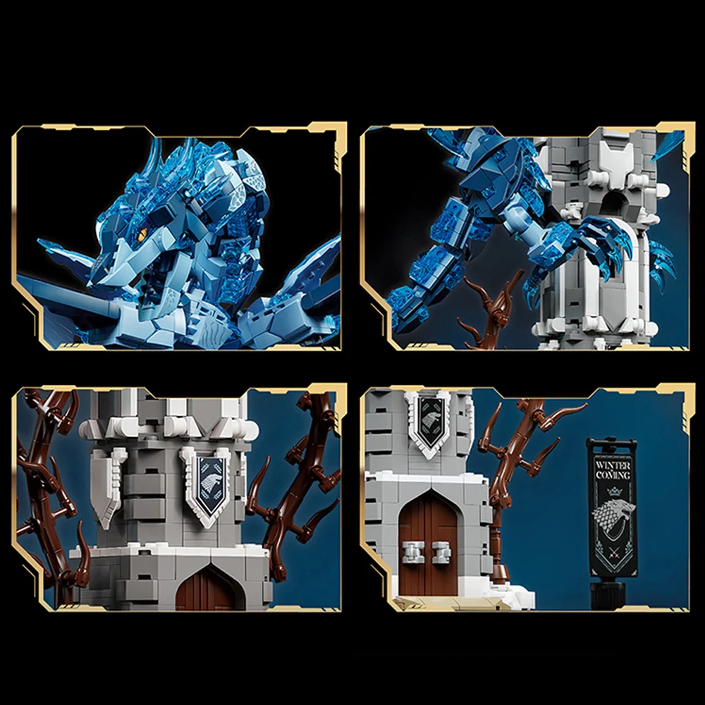 12O 99005 BLUE DRAGON Monster Dinosaur