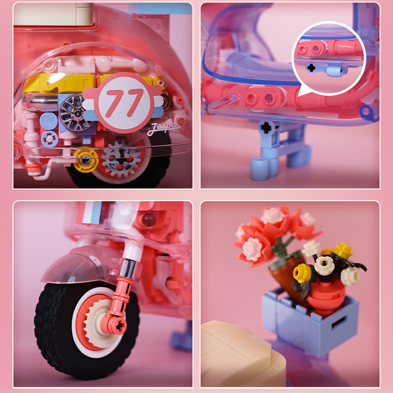 JAKI JK8325-1-3 Tide Think Creation: Transparent Scooter Technic