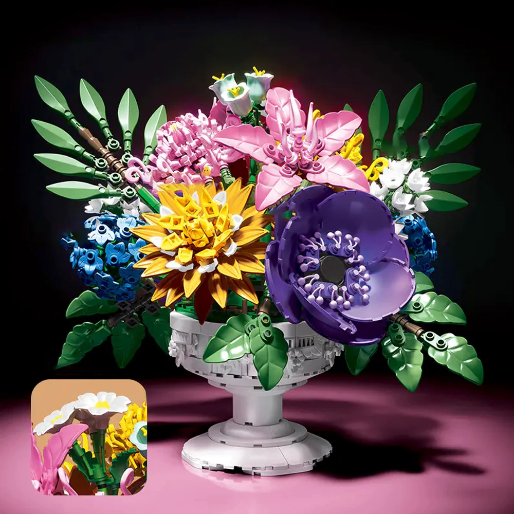 JIESTAR JJ9234 Dream Infused Flower Garden Creator Expert