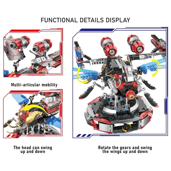 [Pre-sale] CBOX JD048 Flying Warrior Creator Expert
