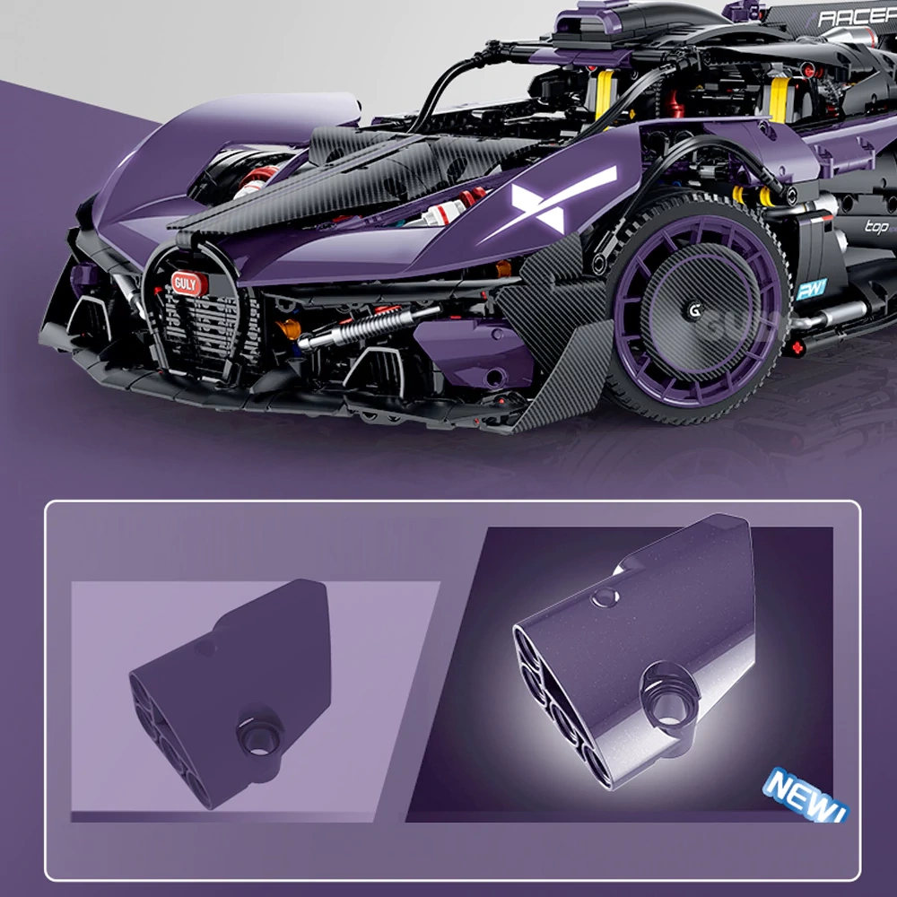 GULY 10643 Bugatti Bolide Technic