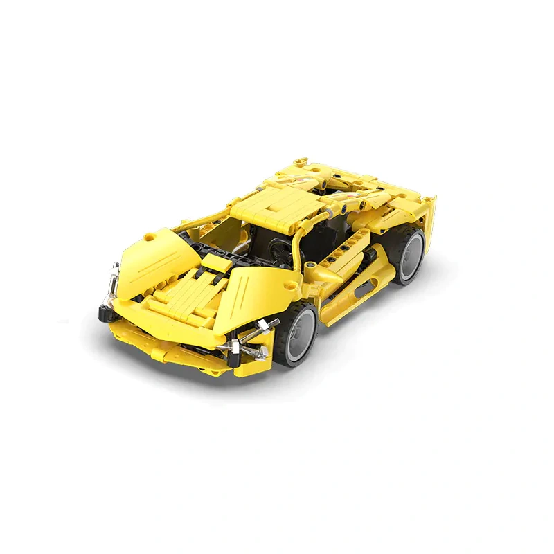 CaDA Sports Car Pull-Back Vehicle Technic