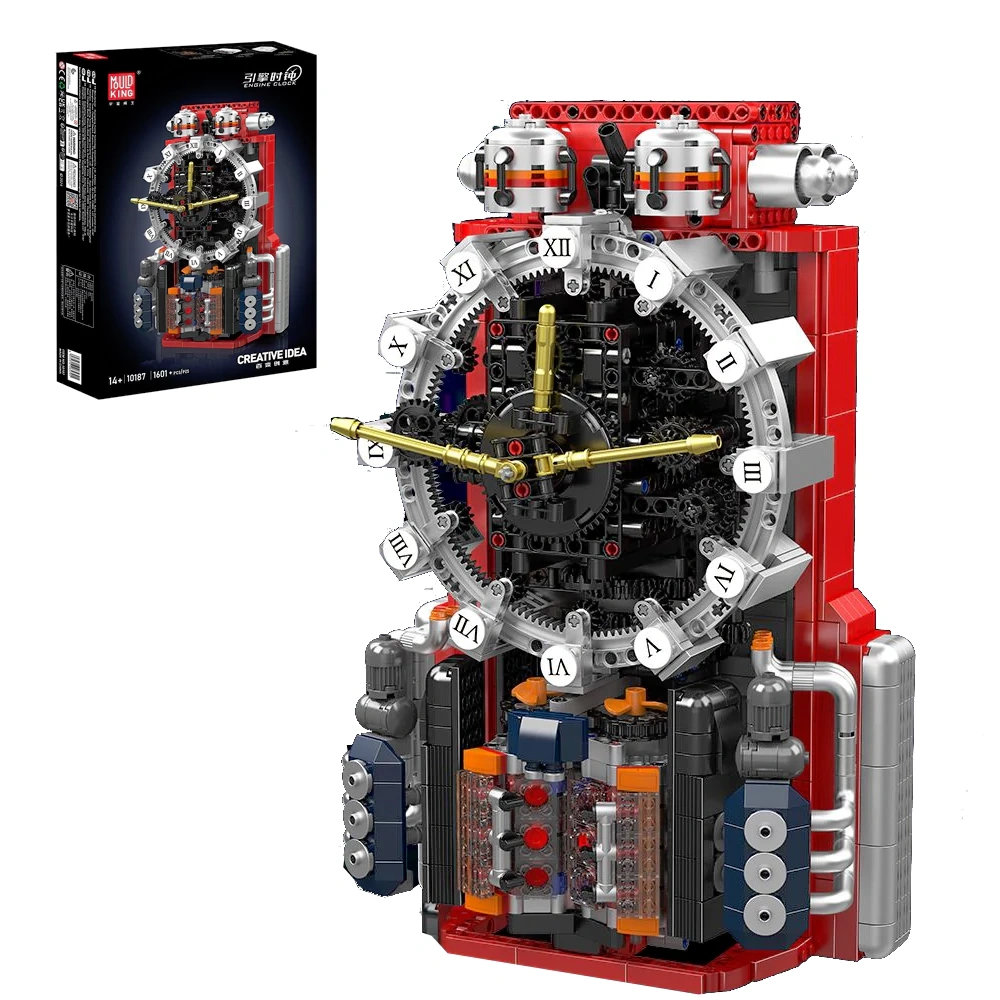 MouldKing 10187 ENGINE CLOCK Technic