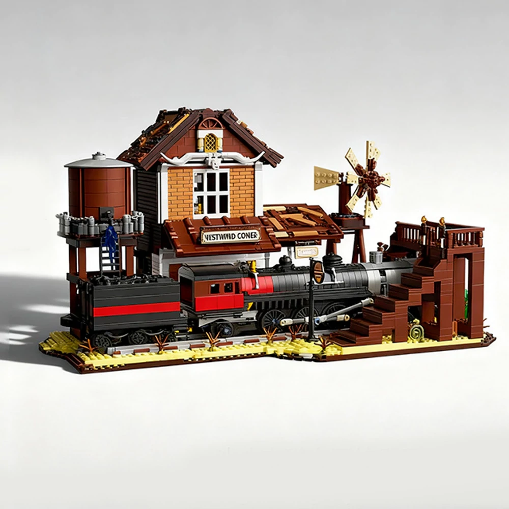 FreeTribe 36001 WESTERN TRAIN STATION Modular Buildings