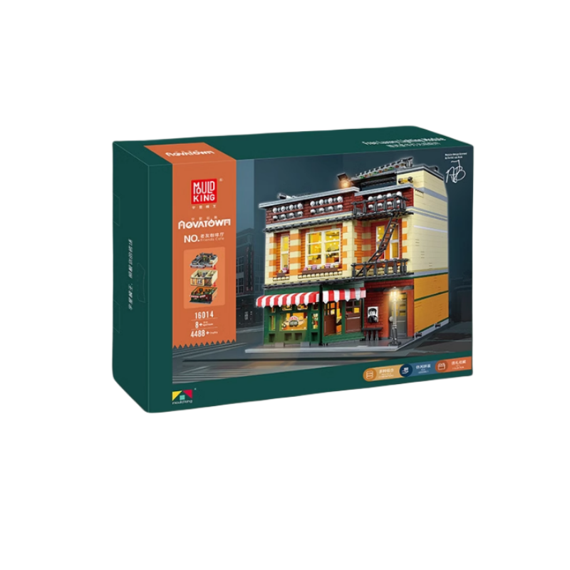 Mould King 16014 Central Perk Big Bang Theory modular Creator Expert