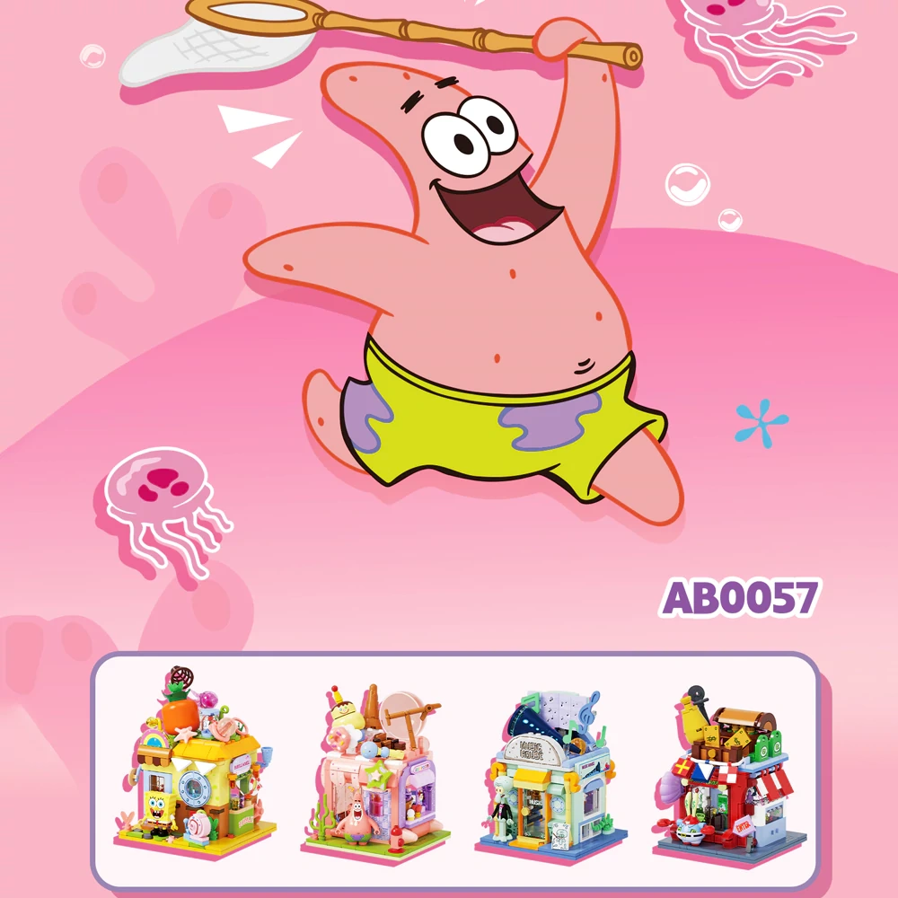 AREA-X SpongeBob SquarePants Funny Shop MINI Bikini Bottom Movie
