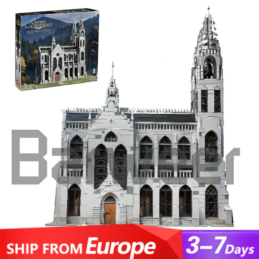 BAKA Gothic Cathedral LEGO Set – Modular Gothic Build