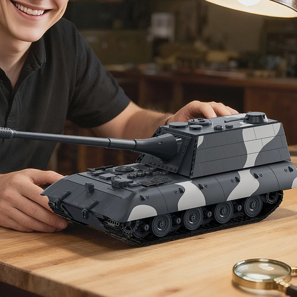 12GO 97018 Jagopanzer E-100 Tank Military