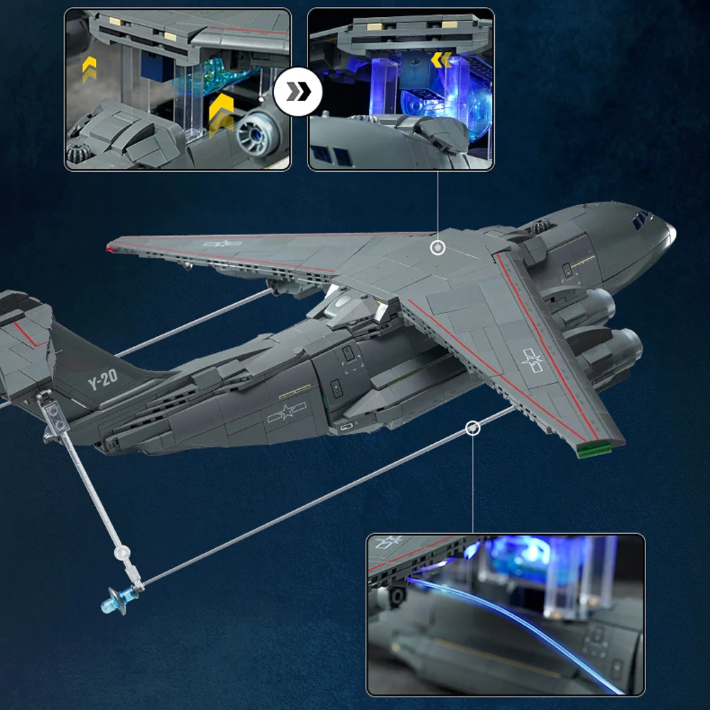 Keeppley 23034 YY-20 Transport Plane Military