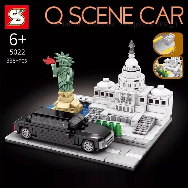 SY 5022 House of Parliament & Liberty & Wood State Guest Car Creator Expert