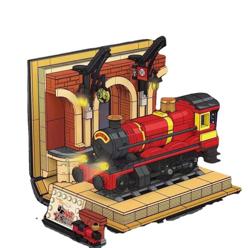 MJI 13017 Movie & Game Harry Potter Magic Train Building Blocks 929±pcs Bricks from China.