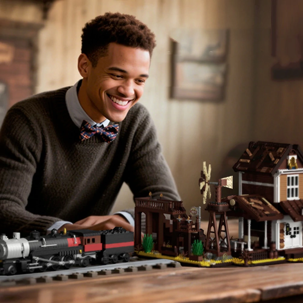 FreeTribe 36001 WESTERN TRAIN STATION Modular Buildings