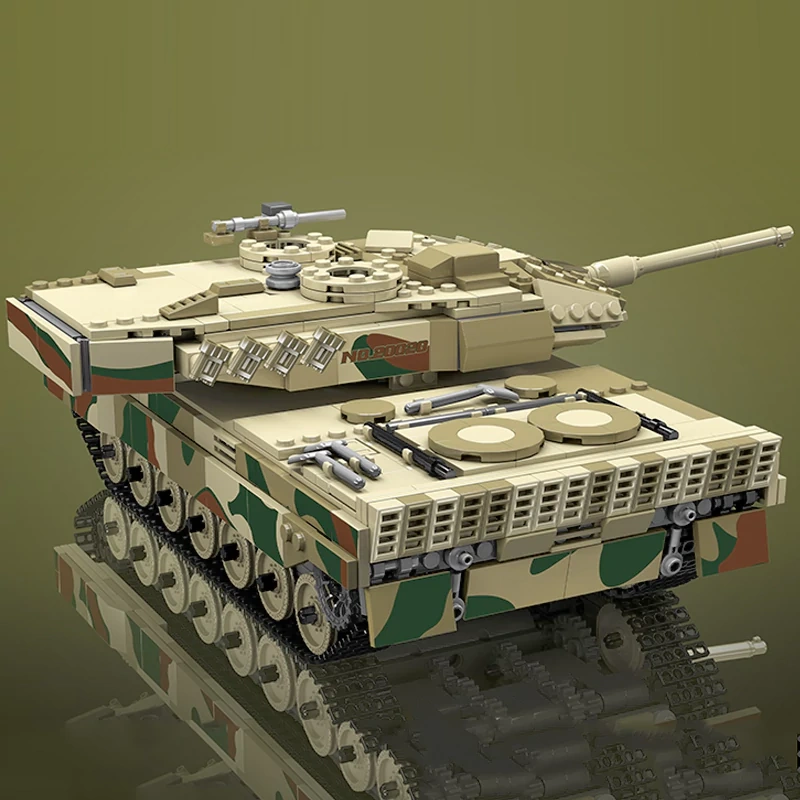 [With Motor] MouldKing 20020S Leopard 2 Tank Military