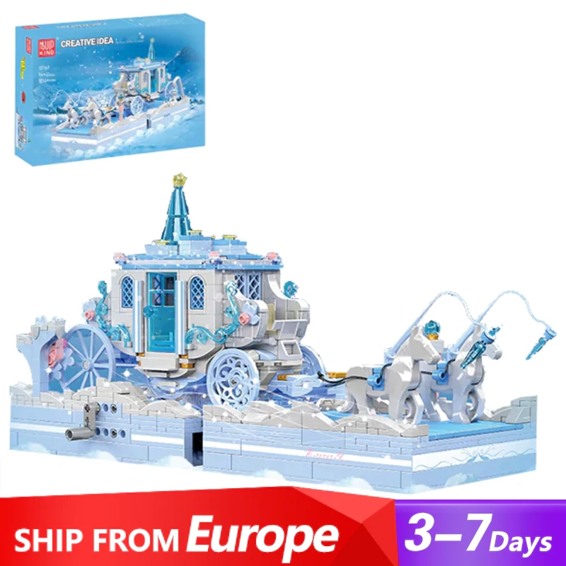 [Pre-sale] MouldKing 10161 Snow White carriage Creator Expert Europe Warehouse Express