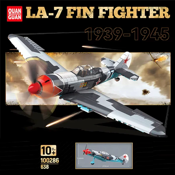QUANGUAN 100286 LA-7 Fin Fighter Military