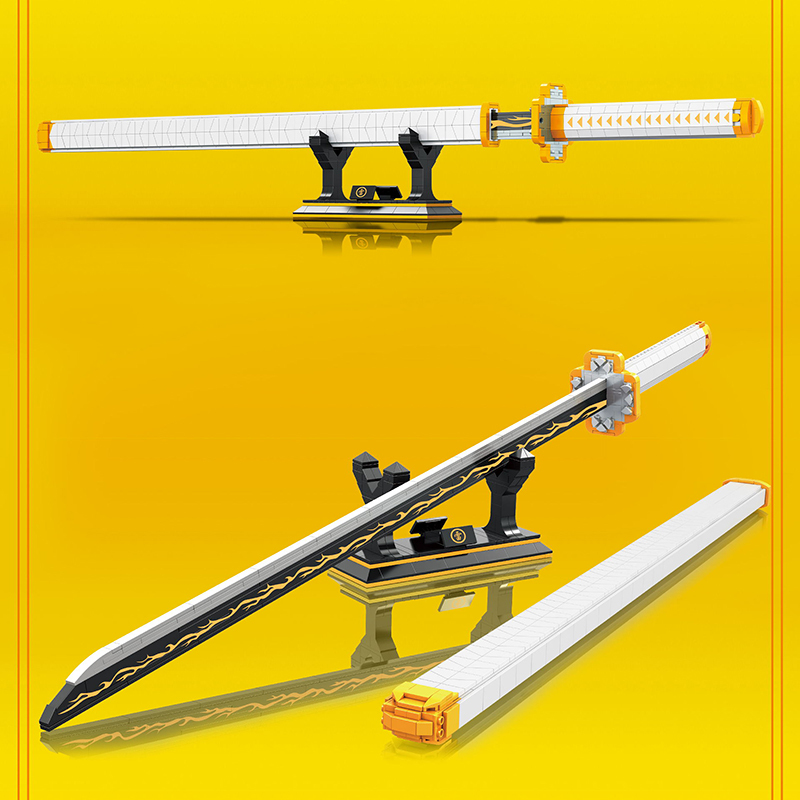 DK1506 Movie & Game Nichirin sword Building Blocks 956pcs Bricks Toys from China Delivery.