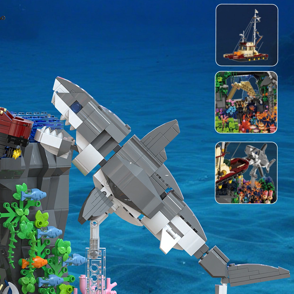 Xbert 66067 Great White Shark's Attack Creator Expert