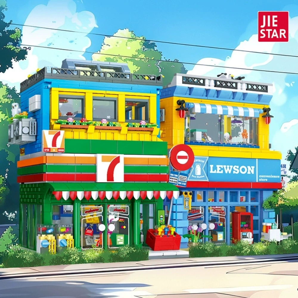 Jiestar Mini Street View Convenience Store Modular Buildings